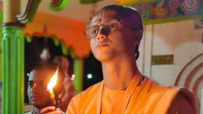 ISKCON Kolkata: श्याम दास प्रभु की फाइल फोटो।