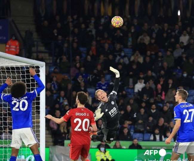 Leicester vs Liverpool मैच शानदार रहा (फोटो AFP)