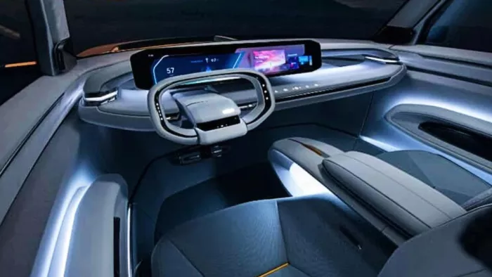 The cabin of this car will feel like a drawing room