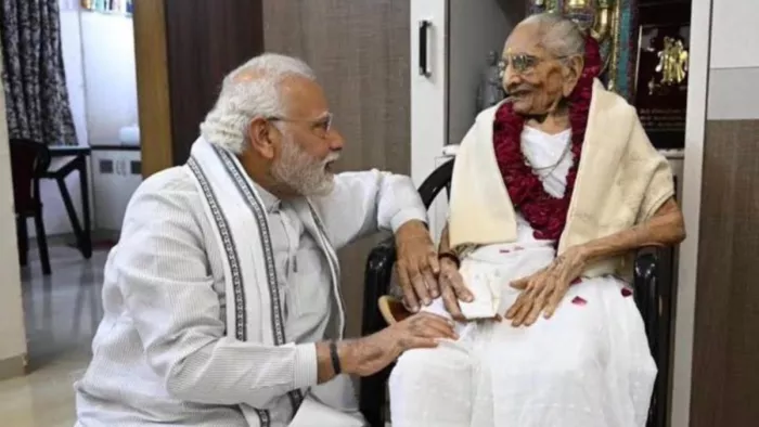 PM Modi Mother Heeraben Death. Photo- Instagram
