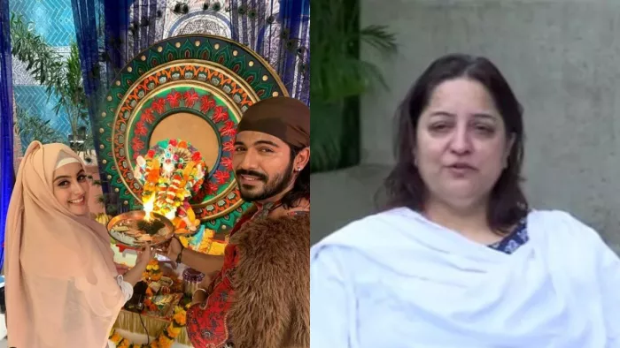 File Photo of Tunisha Sharma, Sheezan Khan and Vanita Sharma