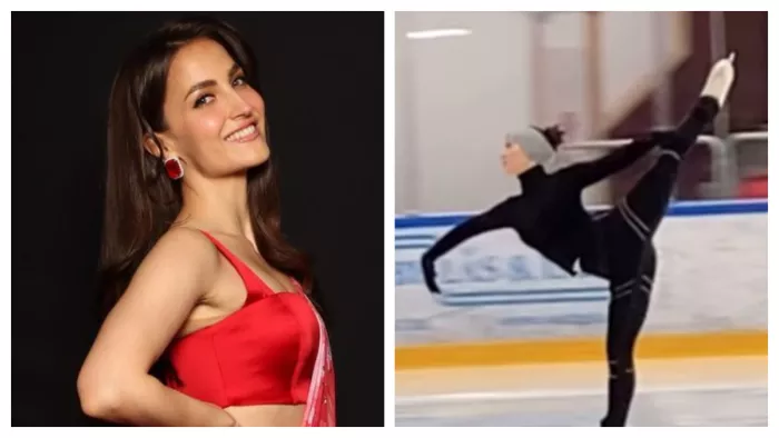 Elli Avram Ice Skating. Photo Credit: Instagram