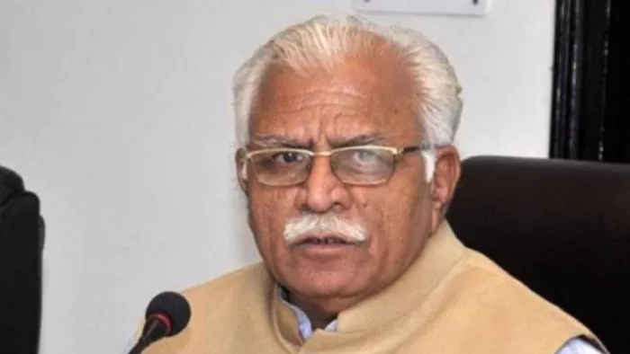 एक्सईएन के गलत व्यवहार पर सख्त हुए सीएम मनोहर लाल (फाइल फोटो)।