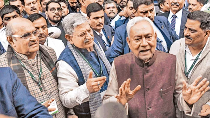 नीतीश कुमार ने कांग्रेस पर बोला जोरदार हमला (जागरण)