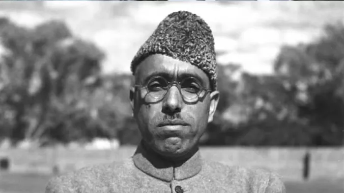 जम्मू कश्मीर के पूर्व मुख्यमंत्री शेख अब्दुल्ला, फाइल फोटो।