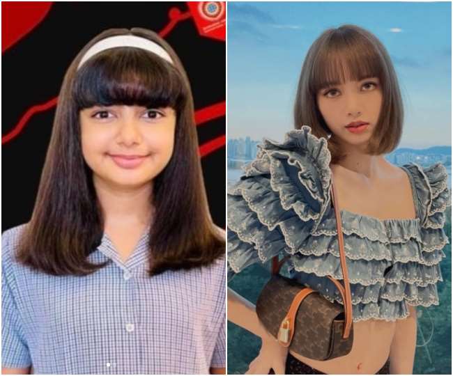 aishwarya rai daughter aaradhya bachchan dancing video on patriotic songs goes viral netizens called her carbon copy of lisa from blackpink