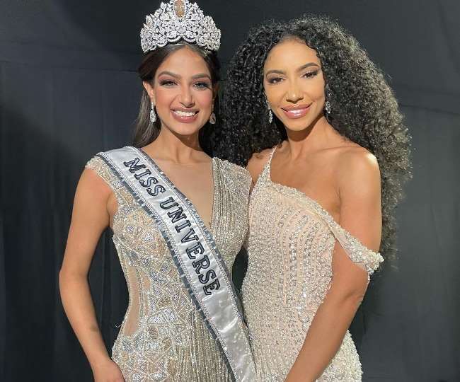 miss universe harnaaz sandhu shares an emotional post on miss usa 2019 cheslie kryst death says it is heartbroken and unbelievable