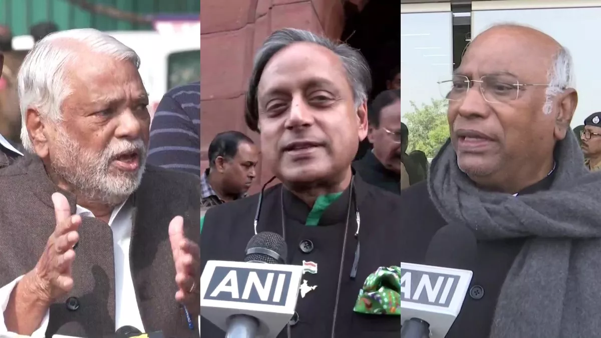 Budget 2023: राष्ट्रपति के अभिभाषण पर बोले विपक्ष के नेता (फोटो एएनआइ)