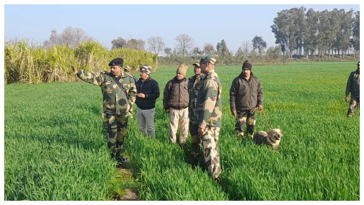 भारत-पाक सीमा पर फिर दिखा पाकिस्तानी ड्रोन