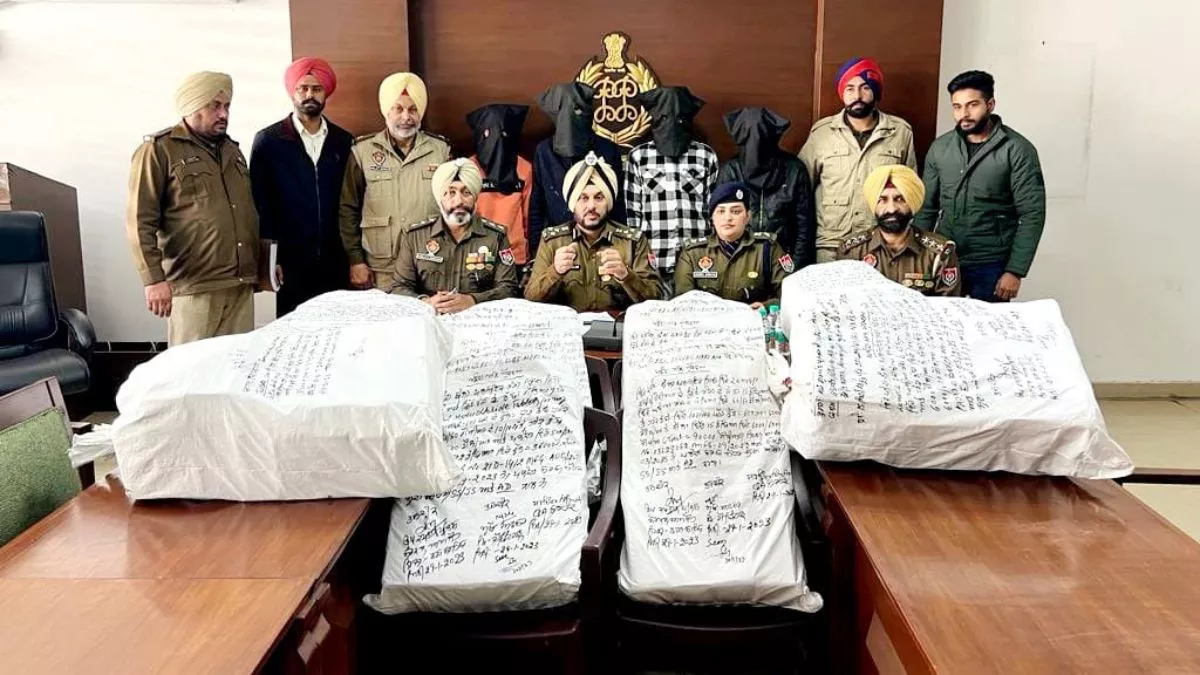 Punjab Police ने फार्मा ड्रग कार्टेल का किया भंडाफोड़, 5 लाख से ज्यादा की नशीली गोलियों के साथ चार गिरफ्तार