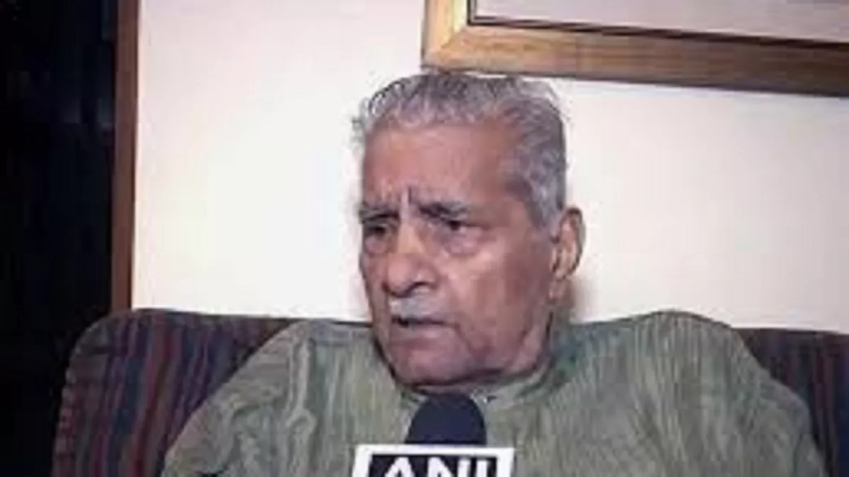 पूर्व कानून मंत्री शांति भूषण का निधन, काफी दिनों से थी तबीयत खराब