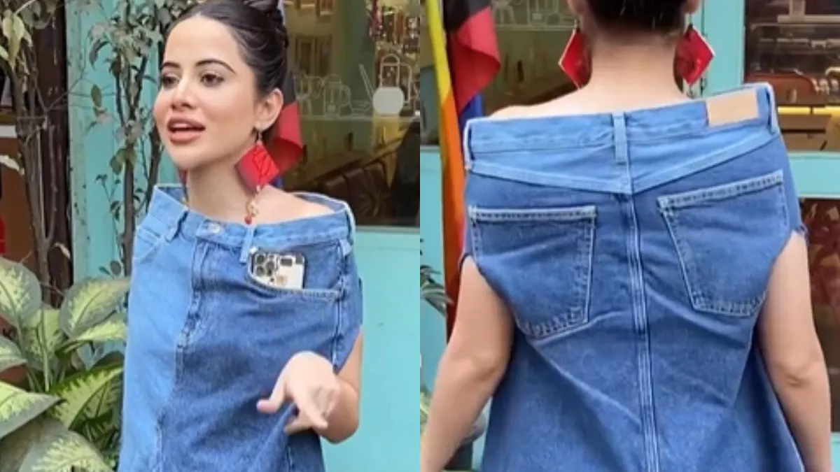 Urfi Javed Weird Fashion VIDEO viral. Photo- screenshots