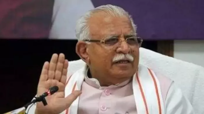 आप-कांग्रेस की हार को लेकर सीएम मनोहर लाल ने ली चुटकी (फाइल फोटो)।