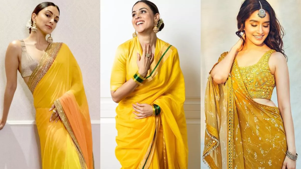 बसंत पंचमी के शुभ अवसर पर महिलाएं पहने ये Yellow Saree, मिलेगा अट्रैक्टिव लुक, देवी सरस्वती भी होंगी खुश