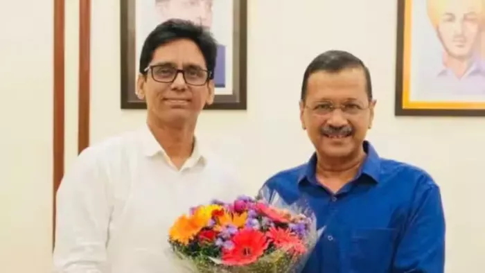महरौली से आप के विधायक नरेश यादव ने पार्टी से दिया इस्तीफा। (फोटो- सोशल मीडिया)