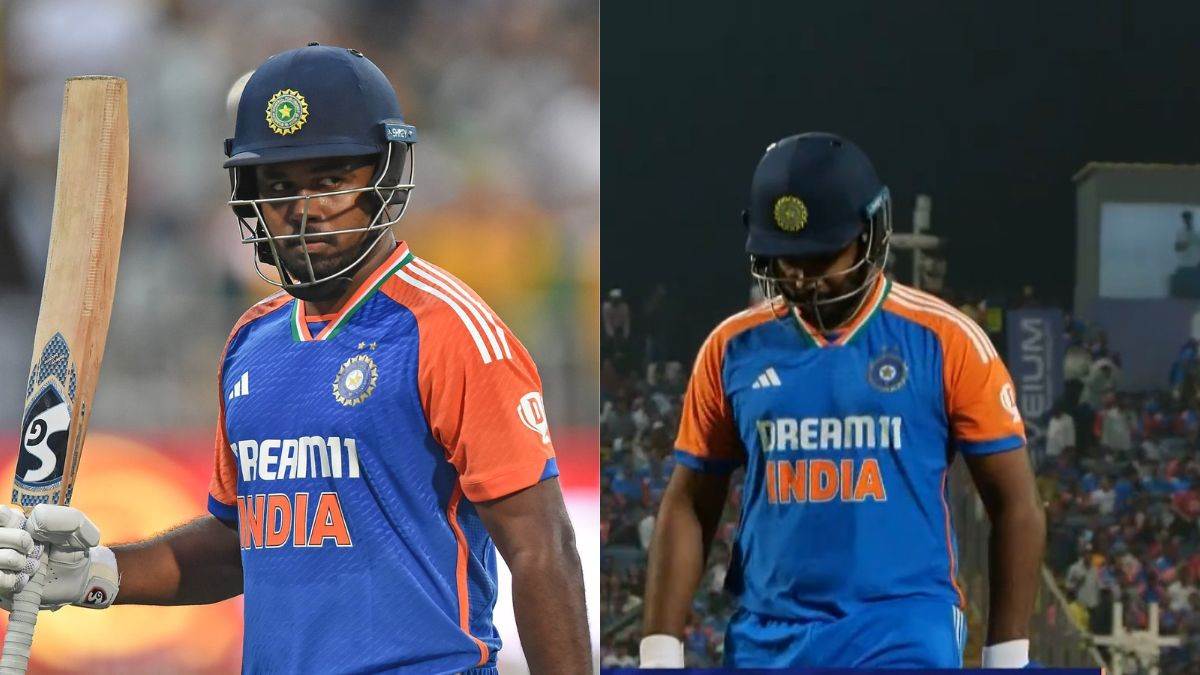 saqib mahmood dismissed sanju samson on a short ball ind vs eng 4th t20i