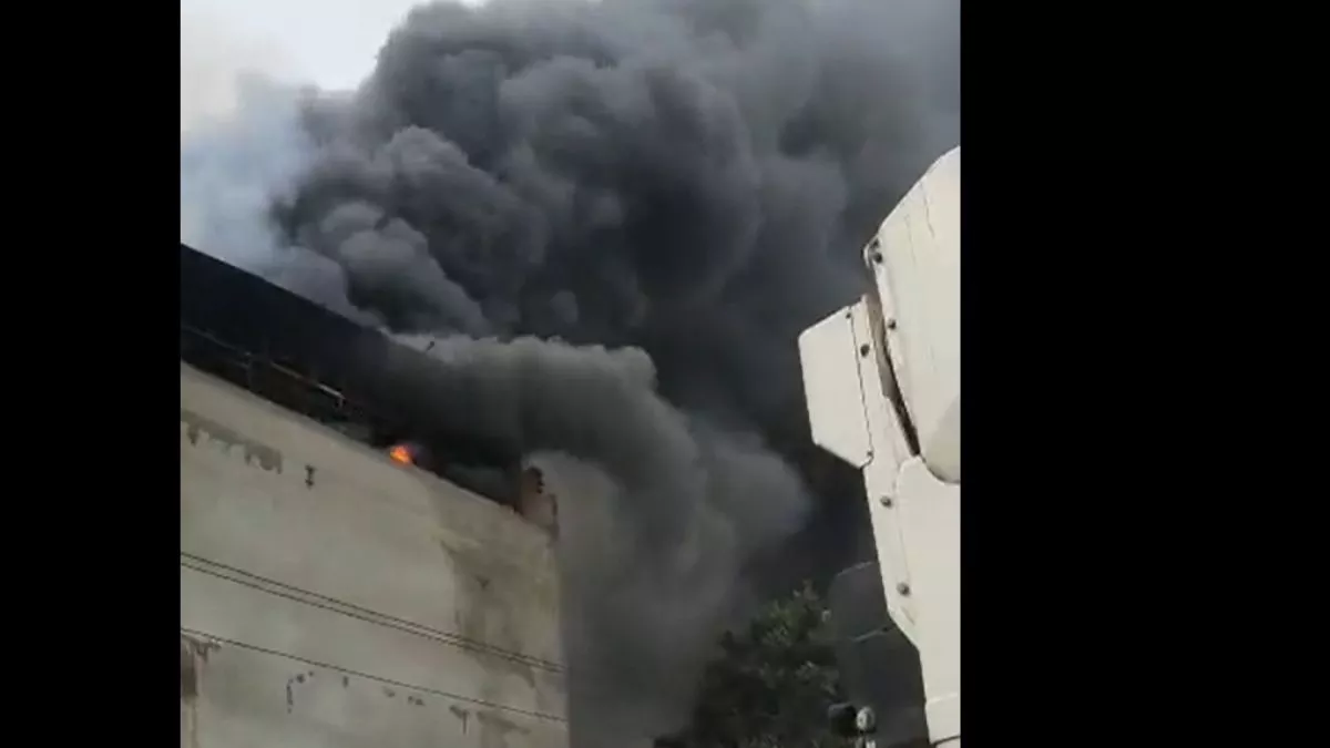 Delhi Video: वजीरपुर इलाके की फैक्ट्री में लगी भीषण आग, दूर-दूर तक दिख रहे धुएं के गुबार