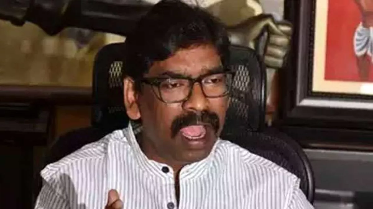 Ranchi: CM हेमंत सोरेन ने रामनवमी पर तपोवन मंदिर में की पूजा, बोले- अगले साल कर सकेंगे भव्य मंदिर के दर्शन