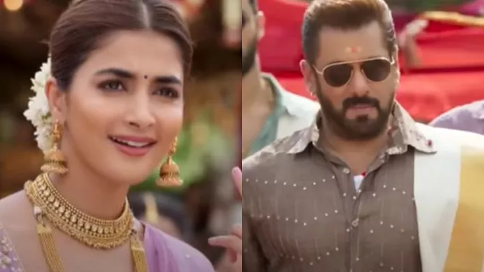 Kisi Ka Bhai Kisi Ki Jaan Bathukamma Song Release Salman Khan and Pooja Hegde Look Good in Traditional/Instagram