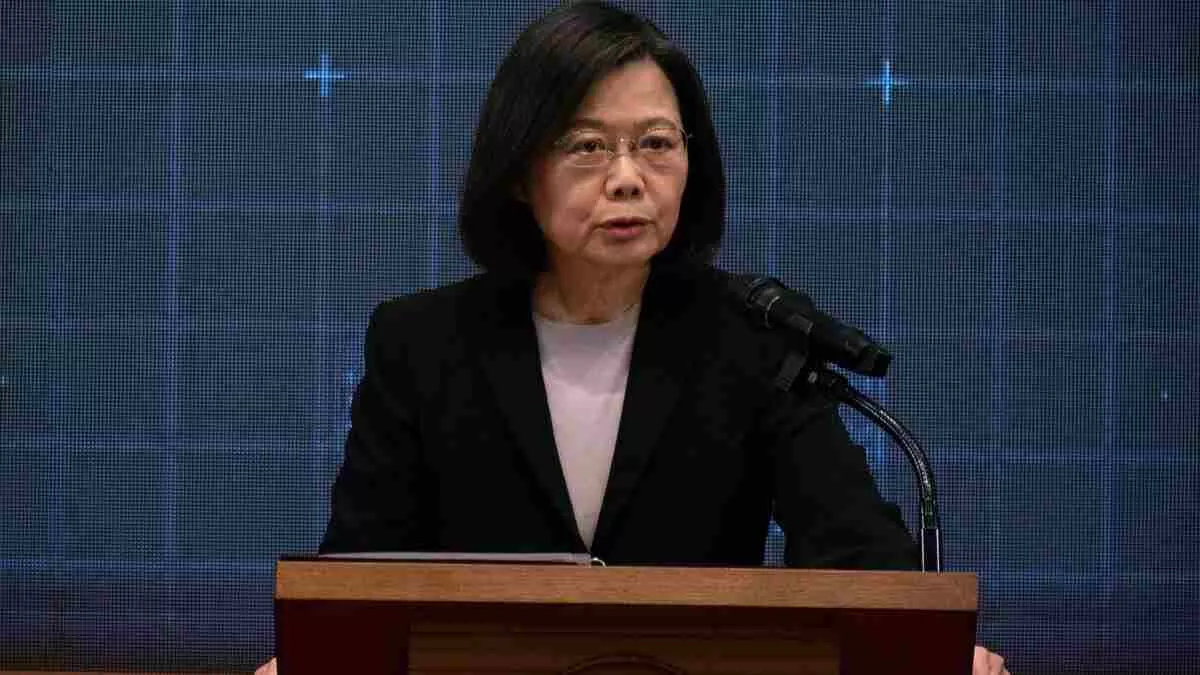 US: अमेरिका में ताइवान की राष्ट्रपति बोलीं- द्वीप को सुरक्षित रखने से दुनिया की भी होगी सुरक्षा