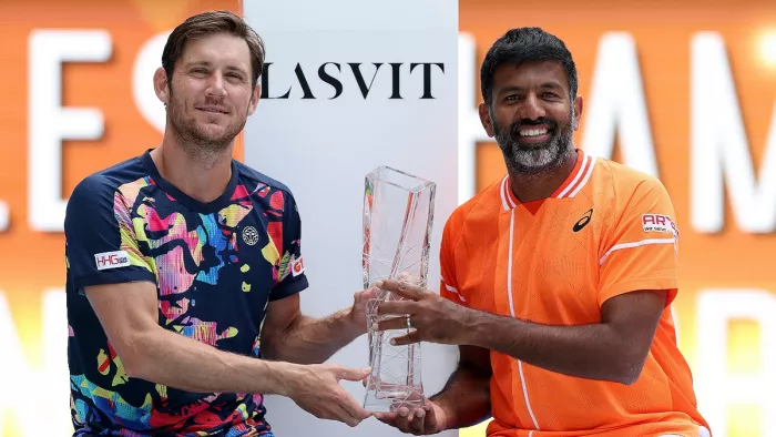 Miami Open: रोहन बोपन्ना-मैथ्‍यू एब्डेन ने जीता मियामी ओपन खिताब, इस ...