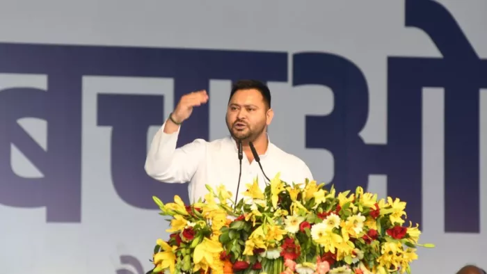 बिहार के डिप्टी सीएम तेजस्वी यादव ने भाजपा पर साधा निशाना