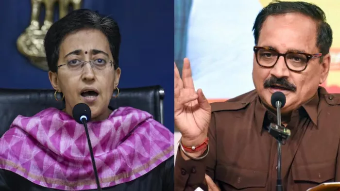दिल्ली में बिजली कटौती को लेकर AAP और BJP में घमासान।