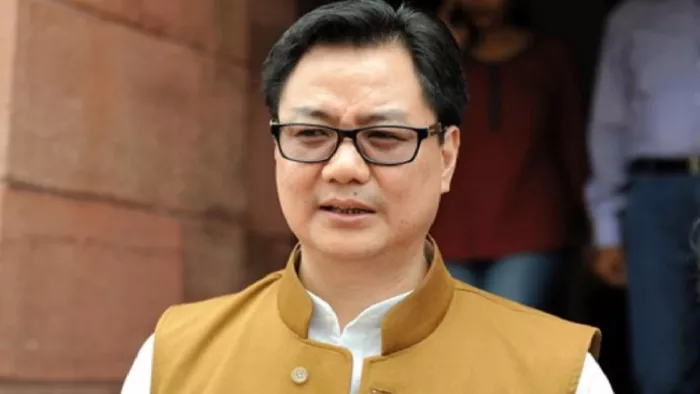 Kiren Rijiju on Waqf Bill रिजिजू ने विपक्ष पर कटाक्ष किया। (फाइल फोटो)