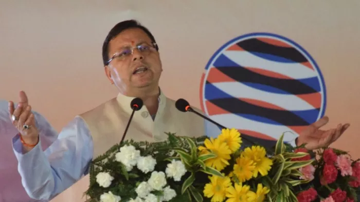 समान नागरिक संहिता असमानता को खत्म करने का कानून : धामी। (तस्वीर जागरण)