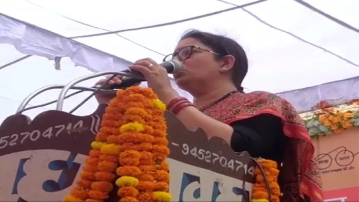 Smriti Irani In Amethi : केन्द्रीय मंत्री स्मृति जुबिन ईरानी