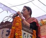 Smriti Irani In Amethi : केन्द्रीय मंत्री स्मृति जुबिन ईरानी