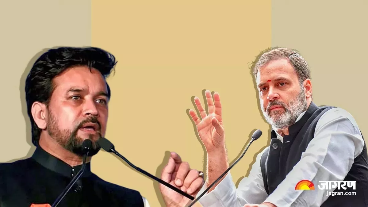 'कांग्रेस को हजम नहीं होता भारत का सम्मान', Rahul Gandhi के बयान पर Anurag Thakur का पलटवार
