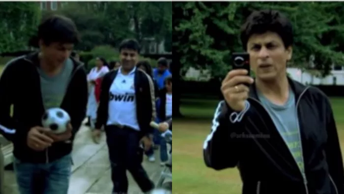 Still Image of Shah Rukh Khan from Throwback Video