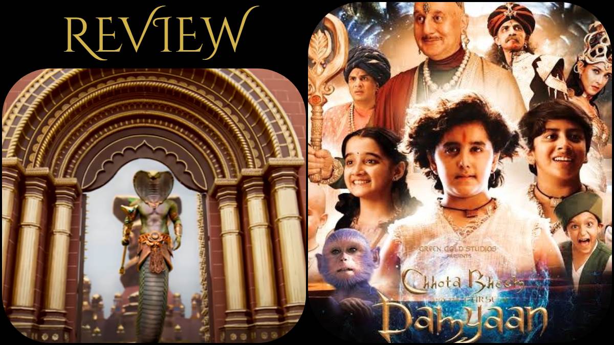 chhota bheem and the curse of damyaan review staring anupam kher makrand deshpande yagya bhasin
