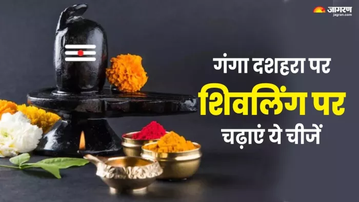 Ganga Dussehra 2025: गंगा दशहरा पर शिवलिंग पर चढ़ाएं ये चीजें।