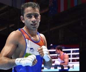 भारतीय मुक्केबाज अमित पंघाल- फोटो ट्विटर पेज