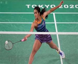 भारतीय शटलर पीवी सिंधु। ( फोटो- एएनआइ )