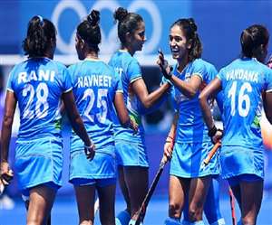 भारतीय महिला हॉकी टीम के खिलाड़ी- फोटो ट्विटर पेज