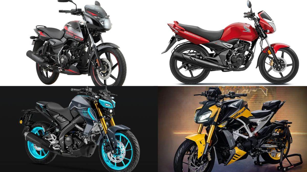 top selling bikes 150cc to 300cc in june 2024 in india check details here bajaj tvs honda yamaha