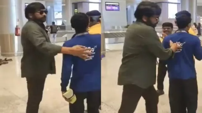 चिरंजीवी ने सेल्फी ले रहे फैन को दिया धक्का