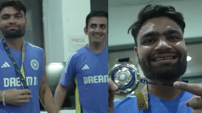 IND vs SL: Rinku Singh ने जीता 'फील्डर ऑफ द सीरीज' का अवॉर्ड