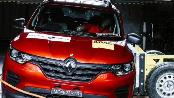 Renault Triber का ग्लोबल एनसीएपी ने किया क्रैश टेस्ट, जानें कितनी है सुरक्षित।