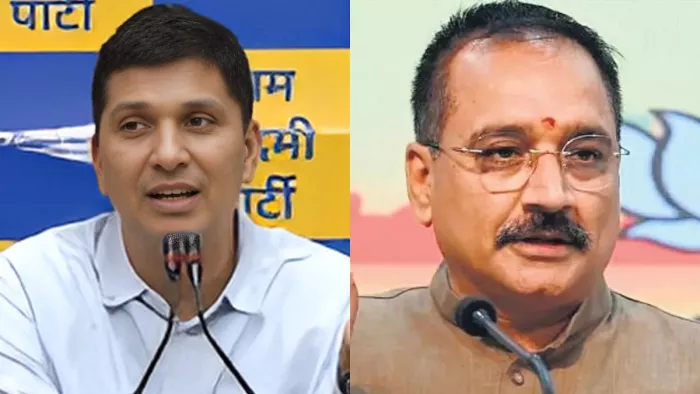 नालों की सफाई कार्य के आडिट पर भिड़ी आप, भाजपा