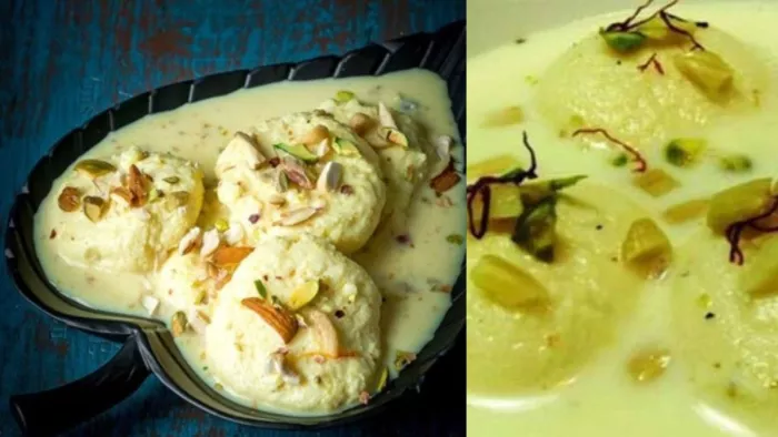 Agra Famous Sweet: आगरा में रसमलाई का स्वाद लोगों को खूब भा रहा है।