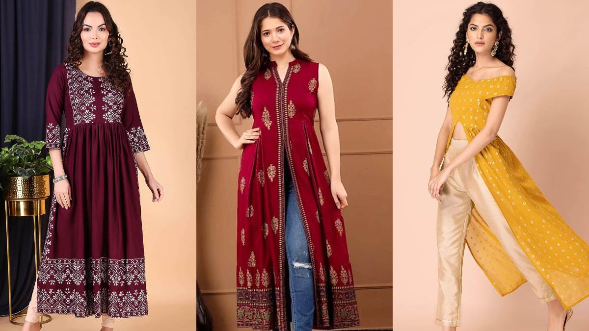 ट्रेंडिंग डिजाइन वाली ये High Slit Kurti इन दिनों महिलाओं के बीच हैं काफी डिमांड में, देती हैं बेहतरीन फिटिंग