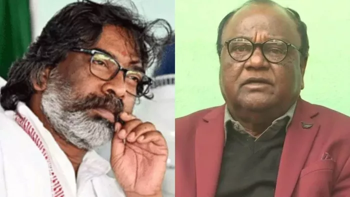लोबिन हेम्ब्रम आज BJP में हुए शामिल (जागरण)