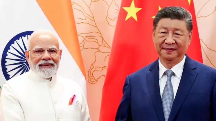 शंघाई सहयोग संगठन सम्मेलन मोदी और चिनफिंग की तियानजिन में मुलाकात (फोटो सोर्स- पीटीआई)