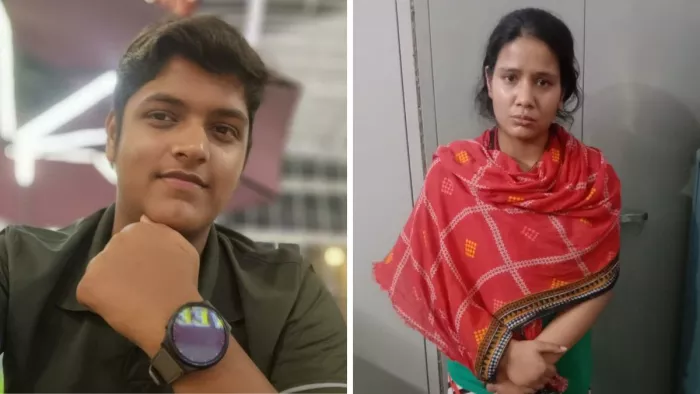 कपड़ा कारोबारी के बेटे कुशाग्र की ट्यूशन पढ़ाने वाली शिक्षिका और उसके दो साथियों ने की हत्या।