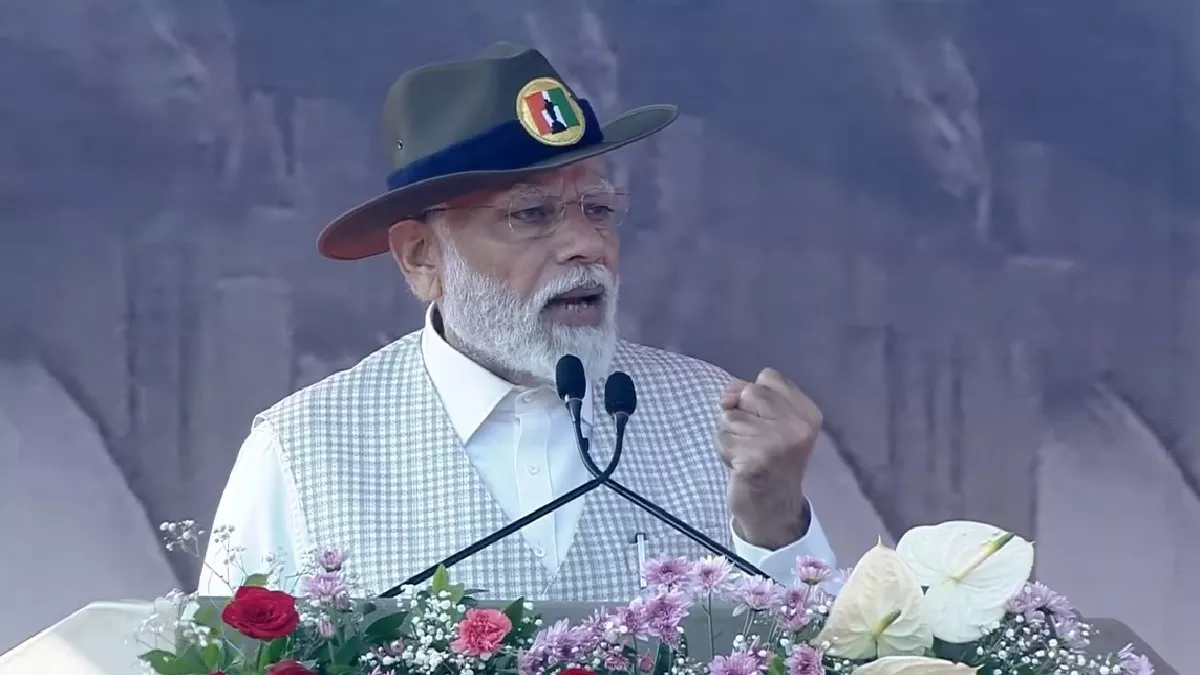  'जांबाजों का उत्साह देश की ताकत है', राष्ट्रीय एकता दिवस परेड को PM Modi ने किया संबोधित