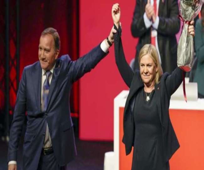 मेगदालेना एंडरसन होंगी स्वीडन की पहली महिला PM, महज एक वोट के अंतर से जीत हासिल की। एजेंसी।
